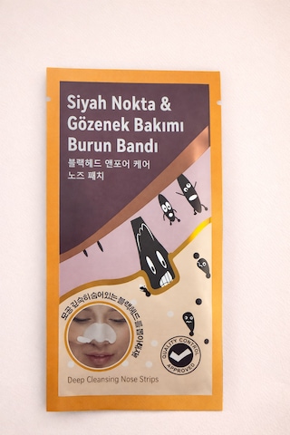 Habune Siyah Nokta Gözenek Temizleyici Burun Bandı 10'lu