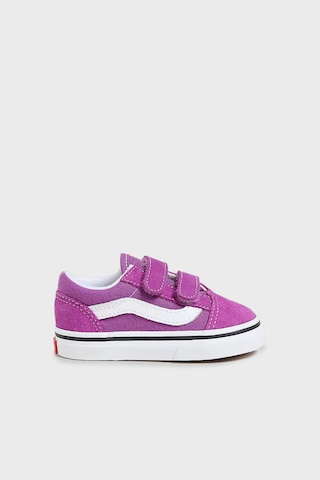 Vans Unisex Çocuk Ayakkabı Vn000ctge2t1 Mor-beyaz Mor-beyaz Mor - Beyaz