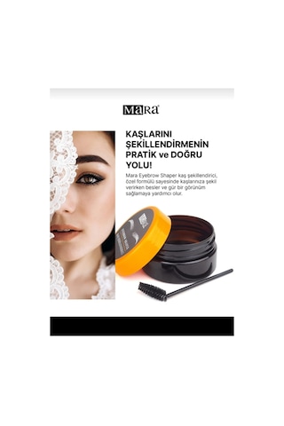 Mara Eyebrow Shaper Kaş Şekillendirici 50 ML + Fırça