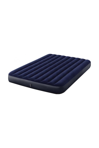 Fiber-tech Klasik Yatak 183x203x25 Cm Şişme Yatak-64755 Lacivert