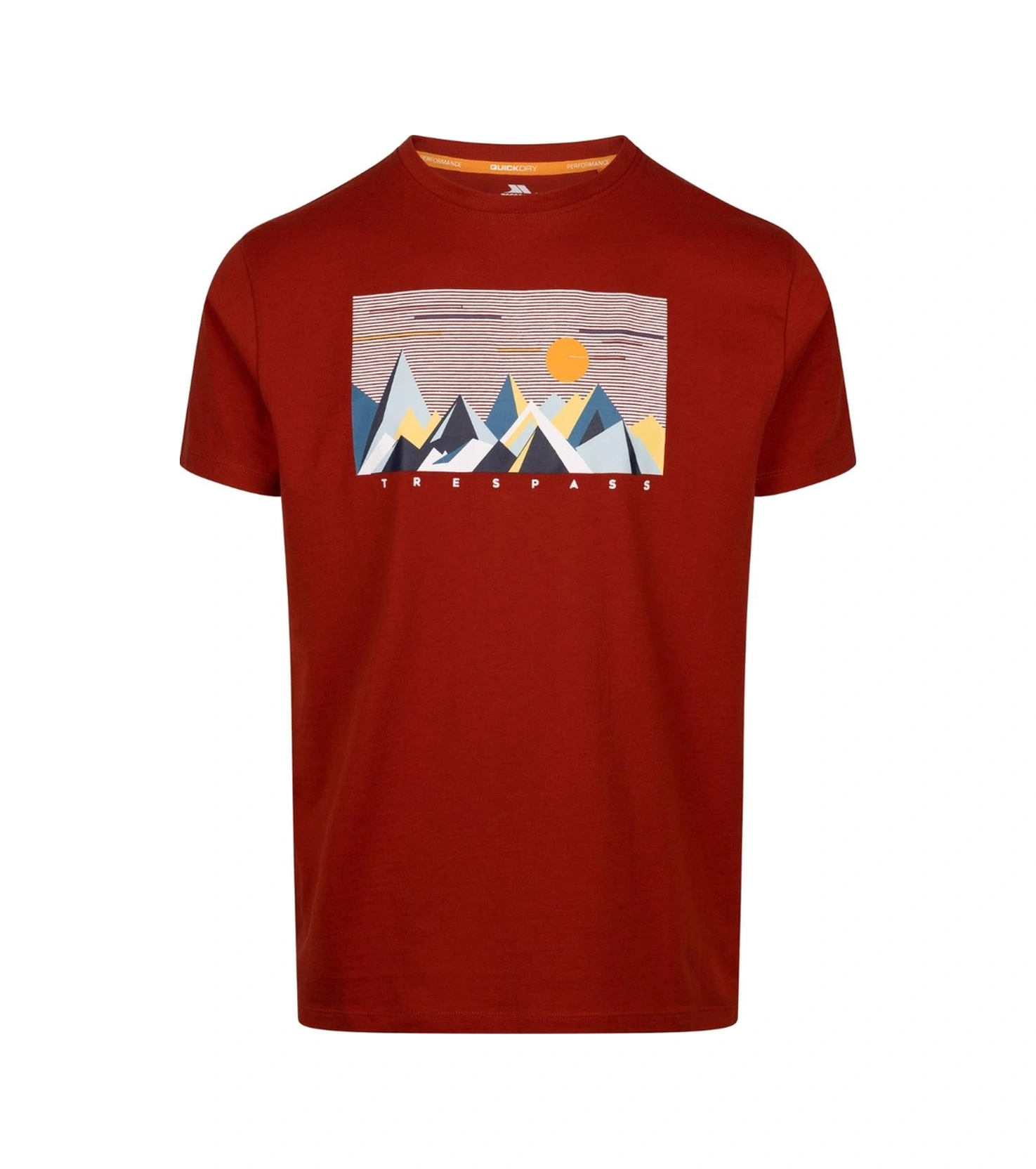 Trespass Trespass Ennadai - Casual Printed Tshirt Erkek Kırmızı Tişört Nmh0 KIrmızı