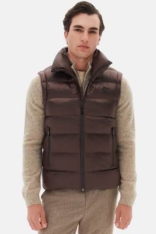 Twn Slim Fit Bordo Düz Yelek Mont 3ecy70501502m B01