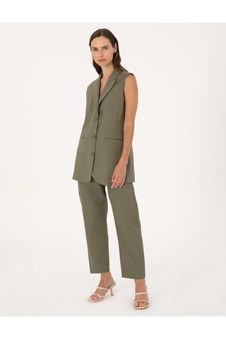 Pierre Cardin Kadın Haki Pantolon 50299985-vr027