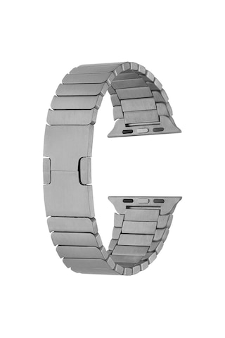 Watch 42mm Uyumlu Krd-82 Metal Zore Kordon-gri