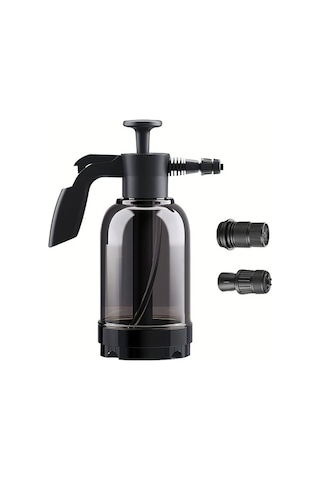 Trendooze El Tipi Basınç Pompası: 2 L, Ayarlanabilir Nozullu Püskürtücü Siyah