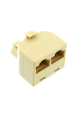 Tek-iş Network Çevirici Adaptör Rj45 1 Erkek 2 Dişi