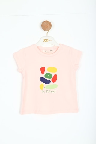 Xo Kids Kız Çocuk Tişort 9ay-4 Yaş 38635 Pembe