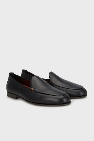 Santoni Erkek Ayakkabı Mgec19088smommemn01 Siyah Siyah