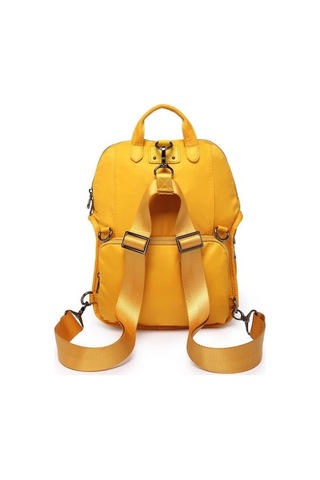 Barcelona Saten Kumaş Kadın Postacı Ve Sırt Çantası Barcelona 2108 Siyah