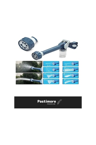 Ez Jet Water Cannon Basınçlı Deterjanlı Oto Yıkama Sistemi Makinesi Su Tabancası Sulama Başlığı