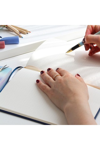 A5 Bullet Journal Noktalı Defter 140 Gr. 80 Yaprak Midnight