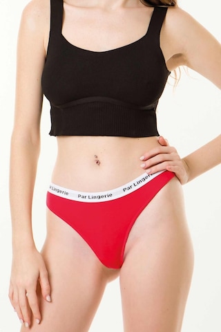 Parlingerie Kadın String Tanga Kırmızı