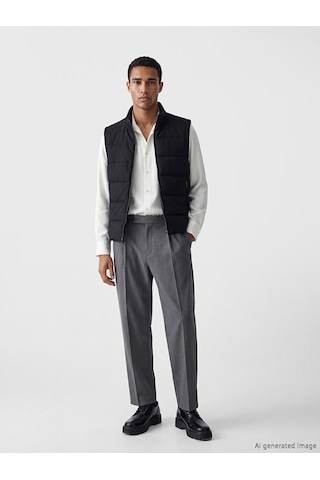 Lcw Vision Petrol Slim Fit Dik Yaka Erkek Şişme Yelek