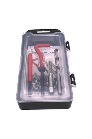 Pazly 15 Adet M-10 X 1.25 Diş Tamir Takımı Helicoil Uyumlu Seti