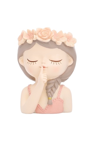 Bahçe Balkon Saksı Dekoratif Süs Peri Saksı-sessiz