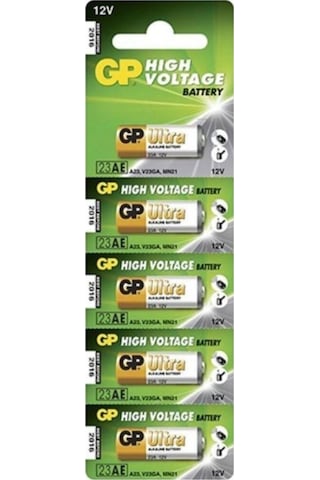 GP Ultra 23AE MN21 12V Blister Alkalin Pil 5'li