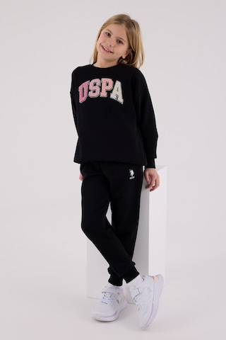 U.s. Polo Assn. Kız Çocuk Siyah Eşofman Takımı Siyah