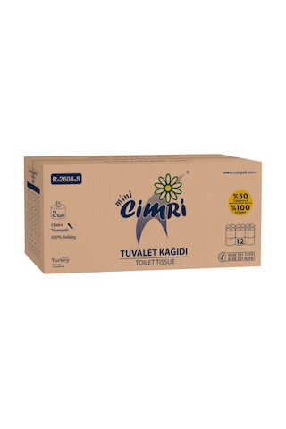 Rulopak Mini Cimri Tuvalet Kağıdı 12'li