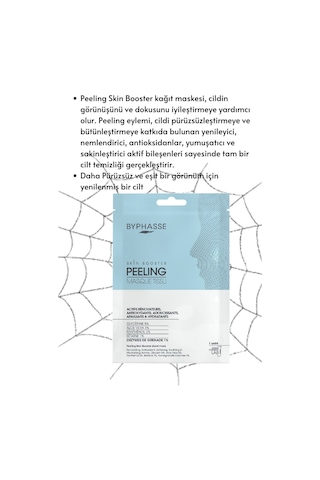 Byphasse Peeling Etkili Ve Pürüzsüzleştirici Skin Booster Kağıt Yüz Maskesi