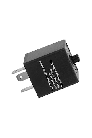 Yaozixa 12v Motor Ve Araçlar İçin Led Sinyal Flasher Röle, 3-pin, Frekans Ayarlanabilir, Otomatik Koruma Özellikli