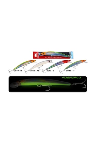 Oskar Cc Power Glowlu 11cm 11gr Maket Balık Renk:2019ae