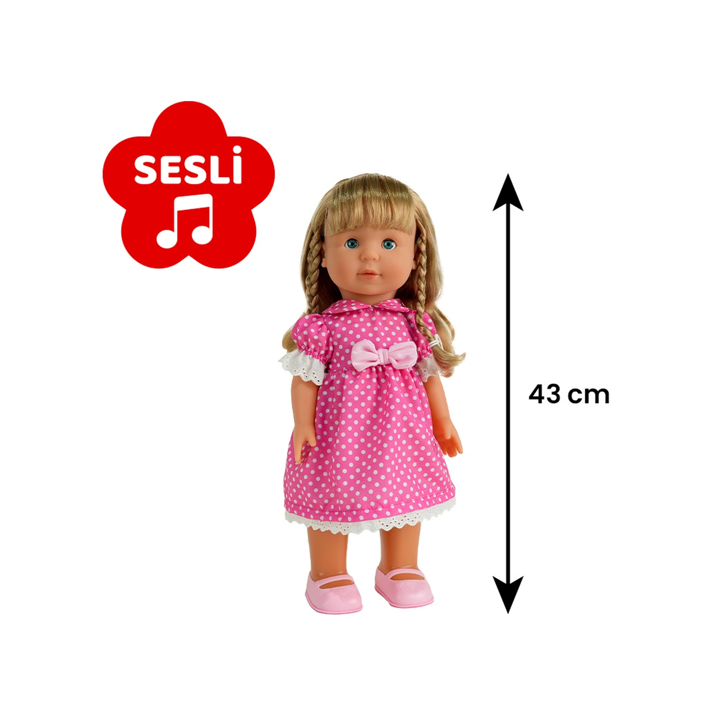 City Girl Şarkı Söyleyen Ve Yürüyen Bebek 43 Cm