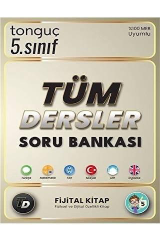 5.Sınıf Tüm Dersler Soru Bankası -  Tonguç Akademi