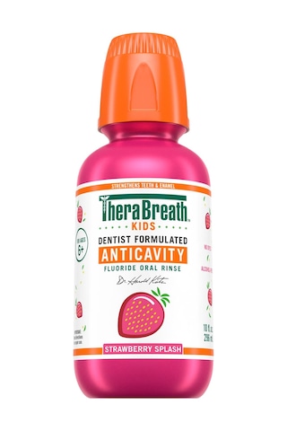 Thera Breath Çocuk Ağız Bakım Suyu Çilek Aromalı 296ml