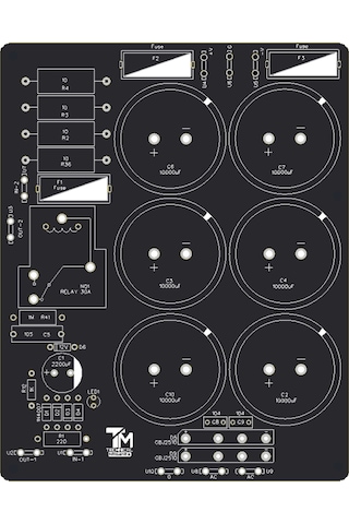 Soft Start Güç Kaynağı Devresi Power Supply Devre Kartı