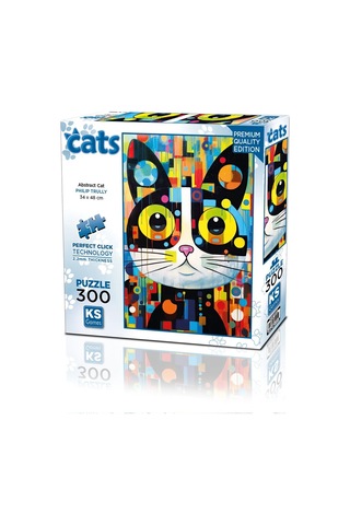 Ks Games Abstract Cat 300 Parça