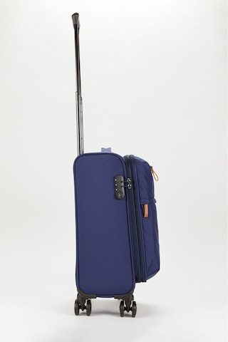 Unisex Kabin Boy Kumaş Valiz 028-03 Lacivert