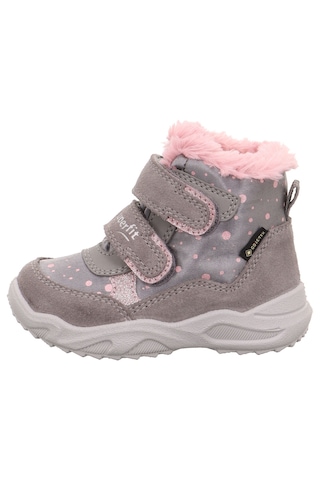 Superfit 1-009226 Glacier Çocuk Gri Gore-tex Bot Gri - Pembe