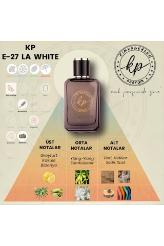 Kimyagerden E-27 Erkek Parfüm EDP 50 ML