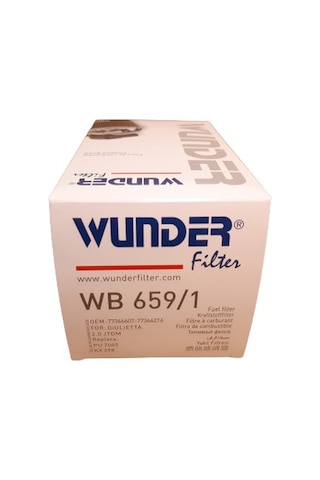 Wunder Yakıt Filtresi Fıat Doblo 1,3 1,6 2,0 D Fiat 500l