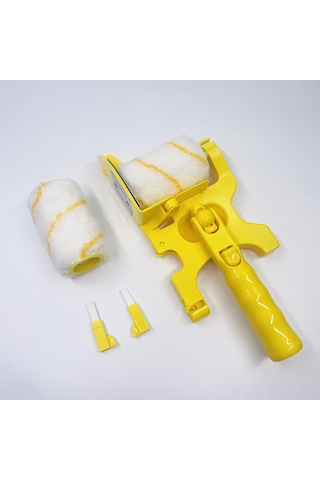 Symbee Sarı Tekli Köşesiz İnce Tüylü Boya Fırçası - Duvar Renklendirme, Renk Ayrımı Ve Zarf Boyama Araçları