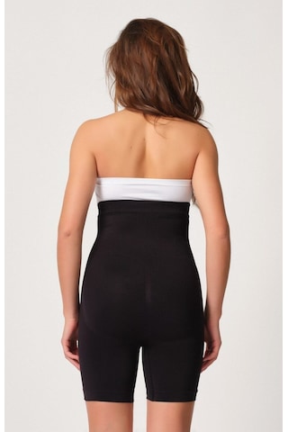 Emay Önden Agraflı Paçalı Boxer Korse 2087 Siyah