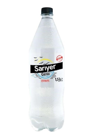 Sarıyer Karışık Meyve Aromalı Gazoz Şekersiz 1,5 Lt X 6 Adet