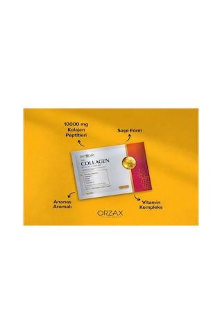 The Collagen Beauty Intense 60 Saşe X 12 G Ananas Aromalı