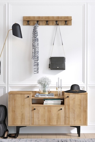 Decormet Grady Ayakkabılık Safir Meşe - Dec-20032 Çok Renkli