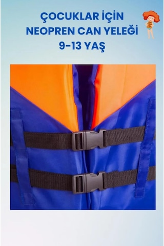 S Beden 4-8 Yaş Mavi Çocuk Can Yeleği Neopren Sünger Yüzme Yeleği Çocuklar İçin Yüzdürme Yelek,Can