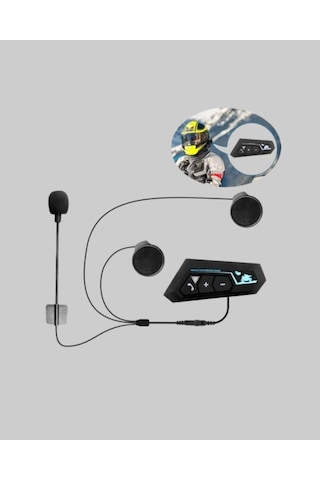 Bt22 Kask Bluetooth Kulaklık 5.0 Gürültü Engelleyici Ve Eller Serbest Kullanım 12098920