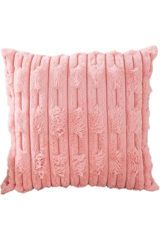 Peluş Yastık Kılıfı Çift Taraflı Üç Boyutlu Yastık Kılıfı Oturma Odası Kanepe Dekoratif Yastık Kılıfı Yumuşak Bel Yastığı 45 45cm Diğer