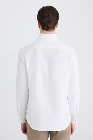 D'S Damat Ds Damat Regular Fit Beyaz Armürlü Gömlek 5hf02ta01344m Çok Renkli