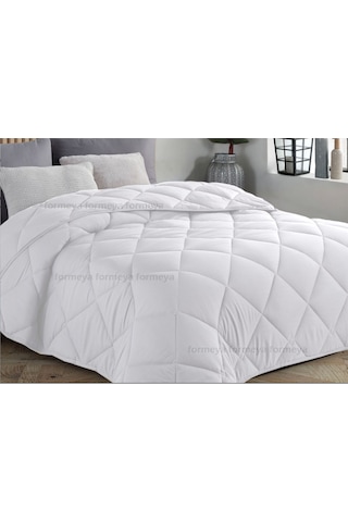 Formeya Beyaz Tek Kişilik Yastık ve Yorgan Seti 155X215