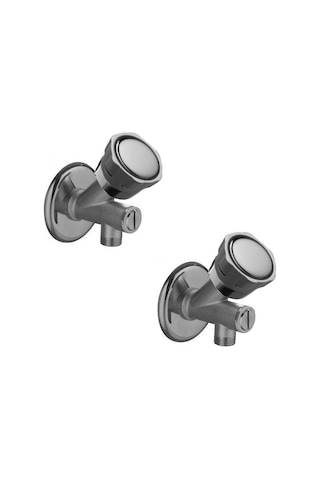 Kale Aton Filtreli Klozet Taharet Rozetli Ara Musluk 2 Adet Krom