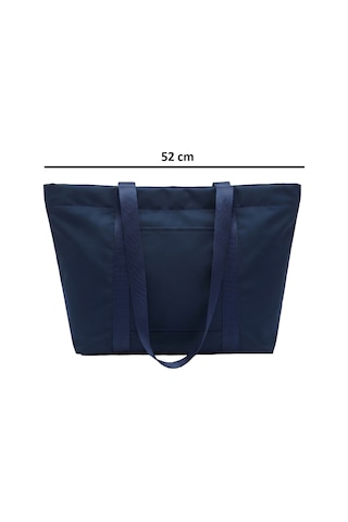 Tuttobene Trendy Navy Tote Omuz Çantası Xl Boy Tb022 Lacivert