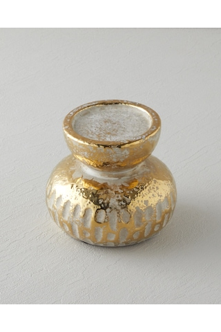 English Home Silda Vazo 12 Cm Bronz Bronz