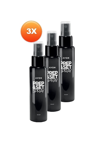 Avon Prep & Set Makyaj Sabitleyici Sprey 3 x 125 ML