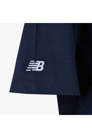 New Balance Lifestyle Kadın T-shirt Wnt1609-avı Lacivert