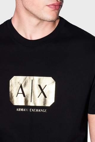Armani Exchange Erkek T Shirt Xm002826 Af12308 Uc001 Siyah Siyah